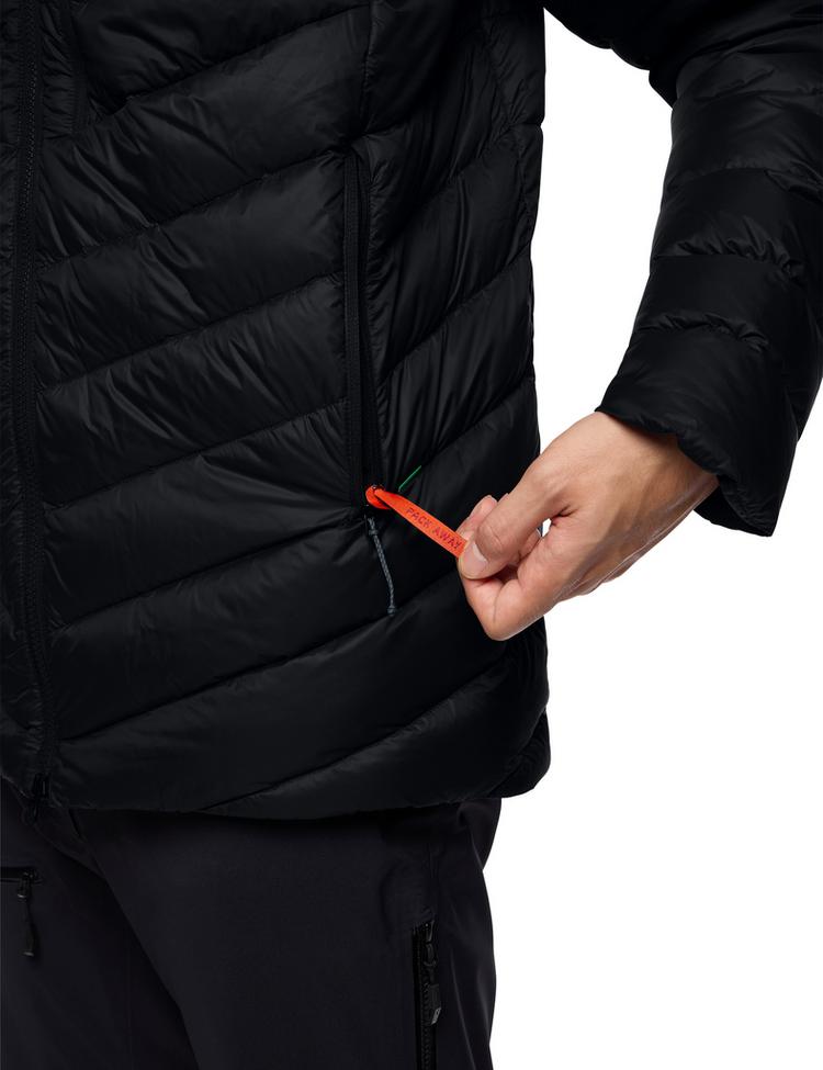 VAUDE VAUDE Men's Monviso Down Hooded Jacket Outdoorjacke Herren - black - 1 | SportScheck