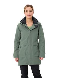 Rückansicht von VAUDE Women's Skomer Winter Parka III Outdoorjacke Damen agave