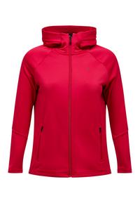 Peak Performance Fleecejacke Damen - kirschrot