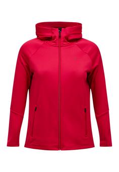 Peak Performance Fleecejacke Damen kirschrot