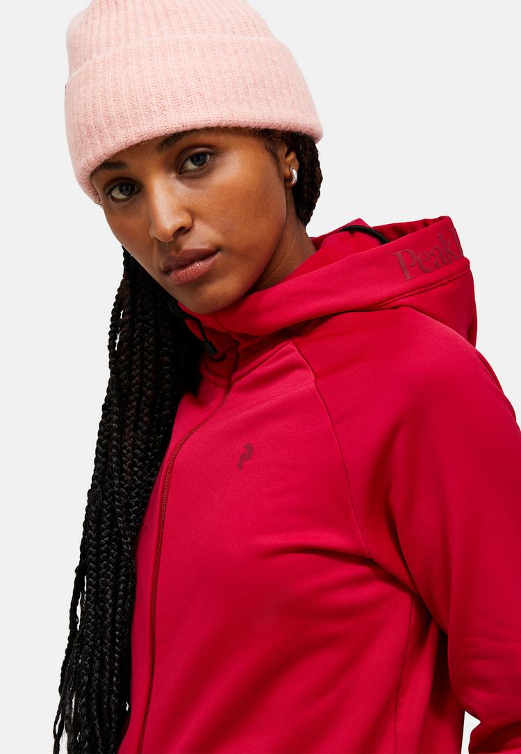 Peak Performance Peak Performance Fleecejacke Damen - kirschrot - 0 | SportScheck