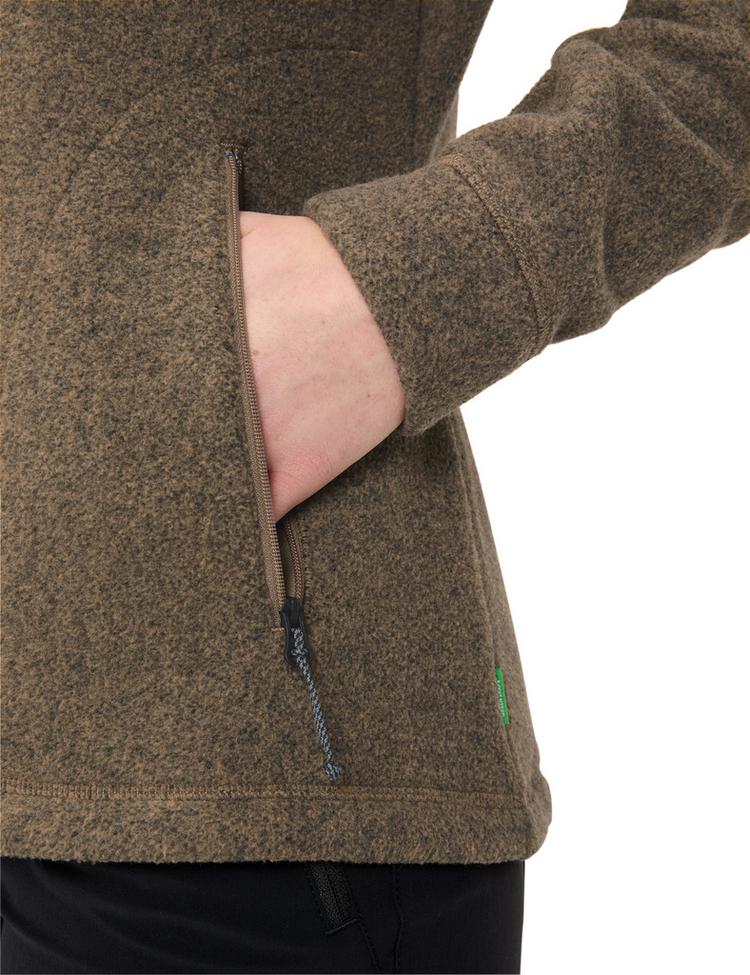 VAUDE VAUDE Women's Skomer Winter Fleece Jacket Outdoorjacke Damen - oat - 0 | SportScheck