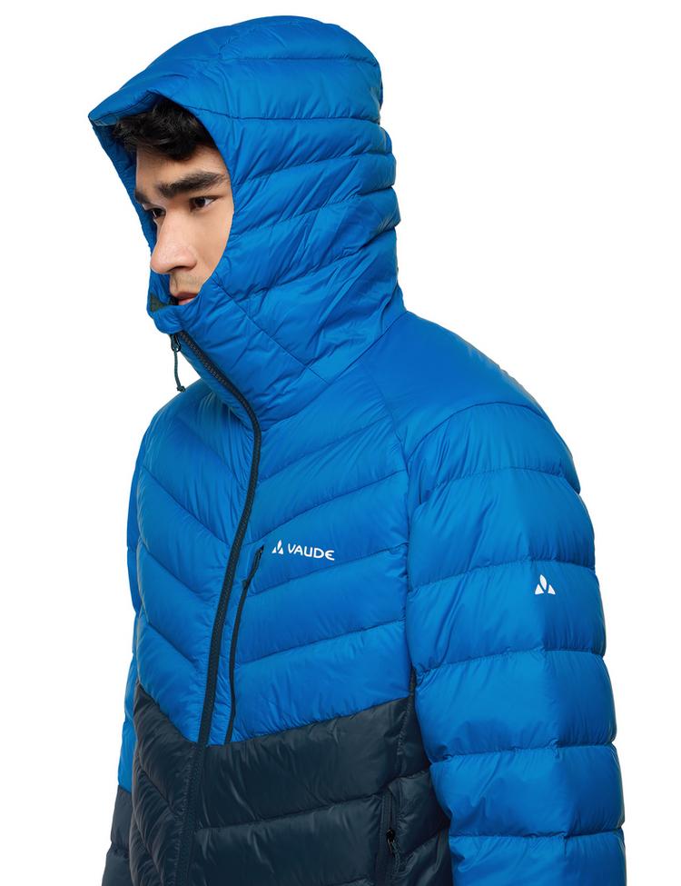 VAUDE VAUDE Men's Monviso Down Hooded Jacket Outdoorjacke Herren - radiate blue - 0 | SportScheck