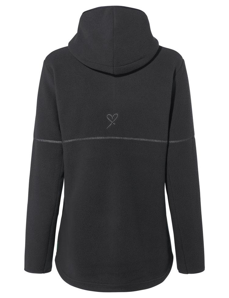 VAUDE VAUDE Women's Neyland Fleece Hoody II Outdoorjacke Damen - phantom black - 0 | SportScheck
