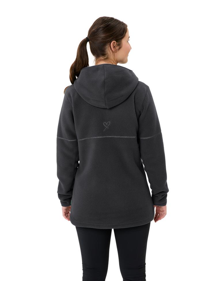 VAUDE VAUDE Women's Neyland Fleece Hoody II Outdoorjacke Damen - phantom black - 1 | SportScheck