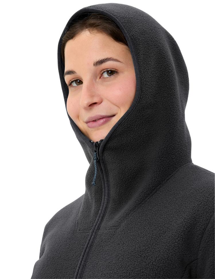 VAUDE VAUDE Women's Neyland Fleece Hoody II Outdoorjacke Damen - phantom black - 1 | SportScheck