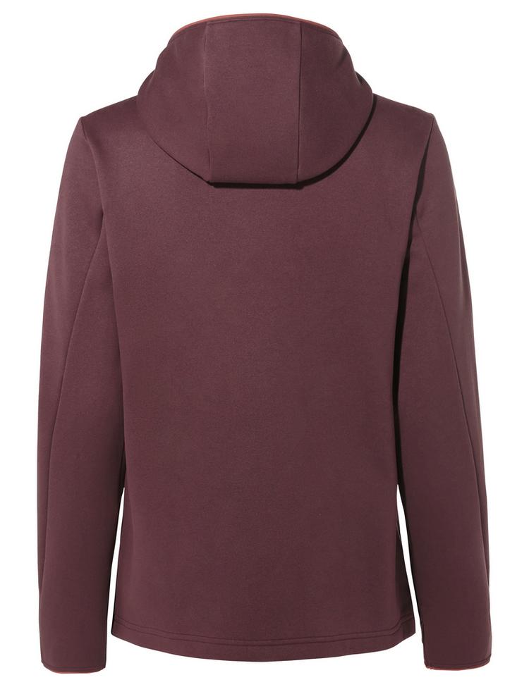 VAUDE VAUDE Women's Idris Fleece Hoody Outdoorjacke Damen - dark oak - 0 | SportScheck