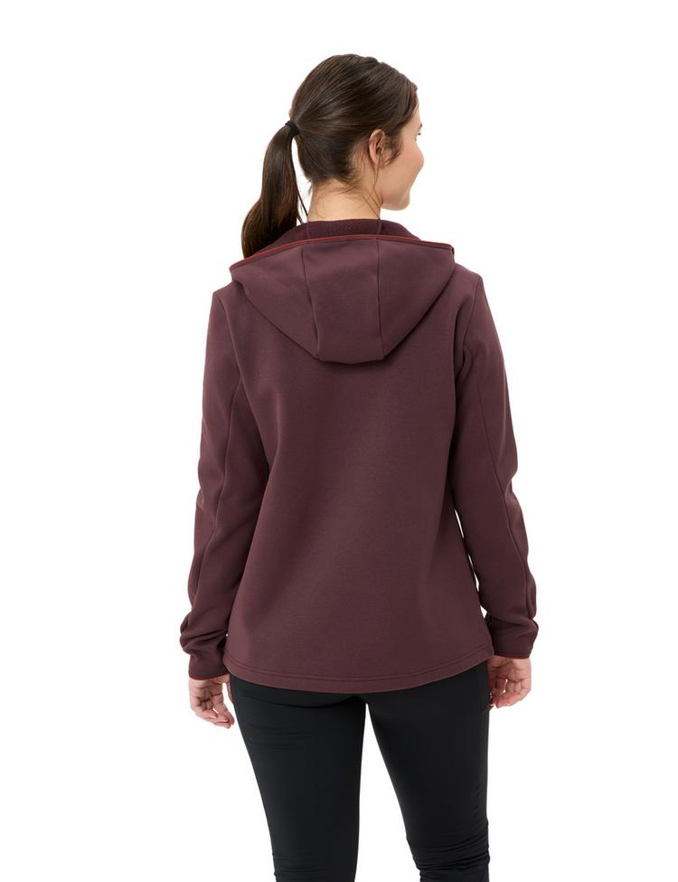 VAUDE VAUDE Women's Idris Fleece Hoody Outdoorjacke Damen - dark oak - 1 | SportScheck