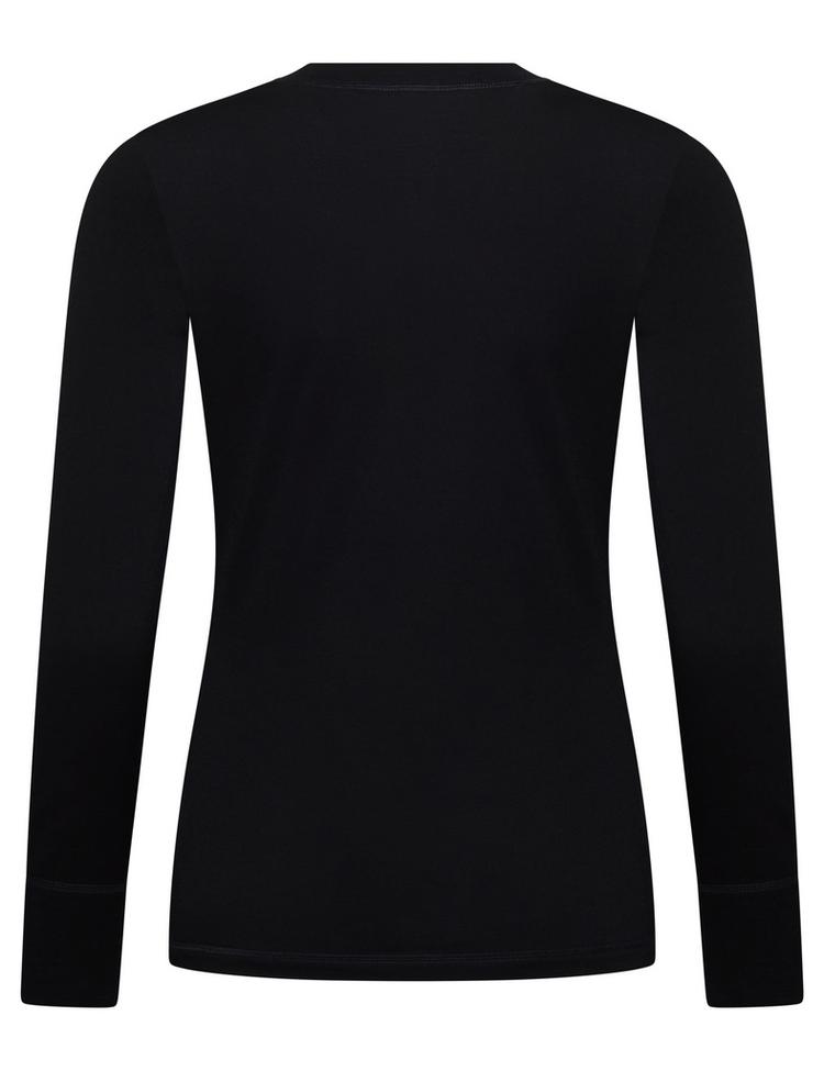 VAUDE VAUDE Women's Monviso Wool LS T-Shirt II T-Shirt Damen - black - 0 | SportScheck