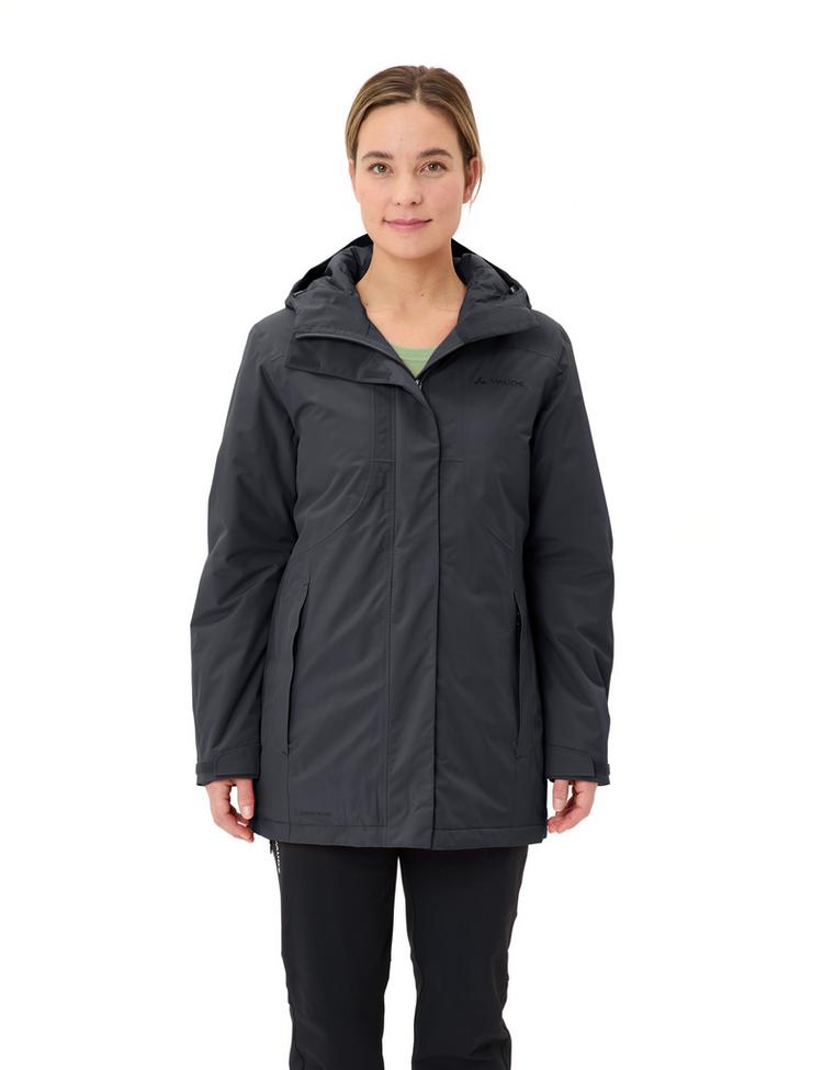 VAUDE VAUDE Women's Rosemoor Padded Parka Outdoorjacke Damen - phantom black - 0 | SportScheck
