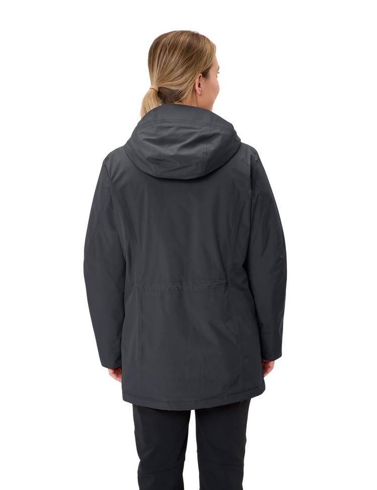 VAUDE VAUDE Women's Rosemoor Padded Parka Outdoorjacke Damen - phantom black - 1 | SportScheck