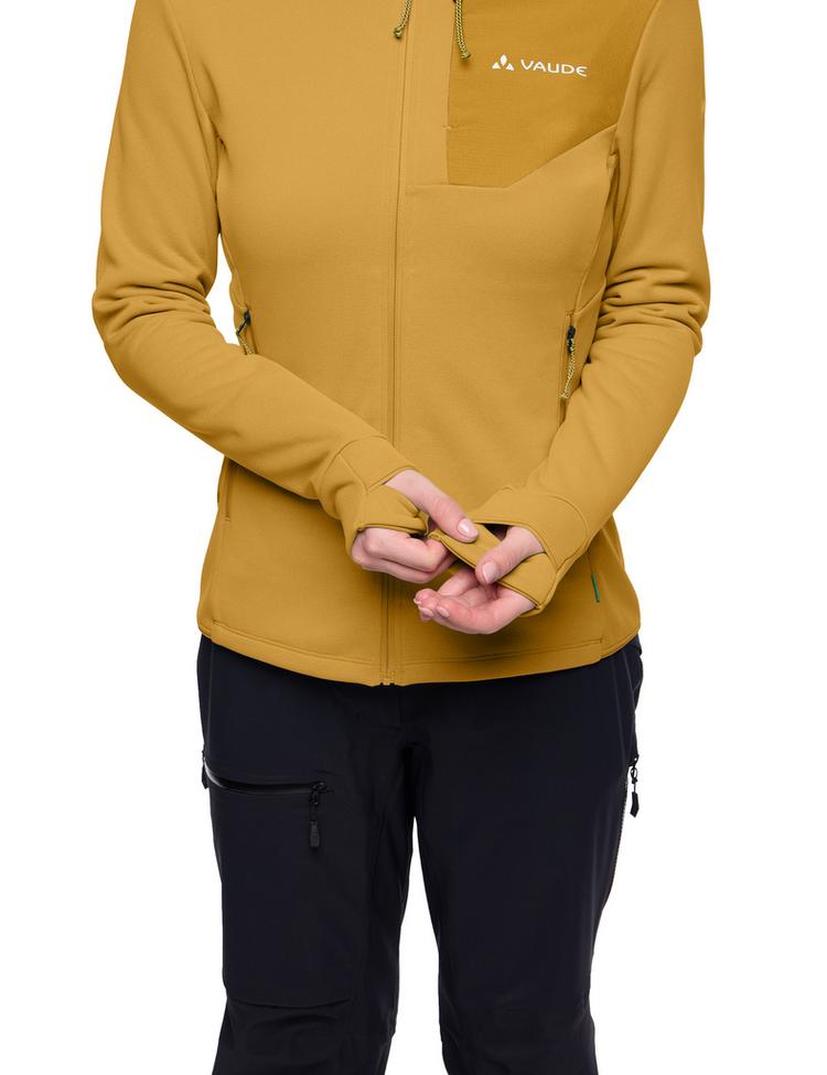 VAUDE VAUDE Women's Monviso Fleece Jacket III Outdoorjacke Damen - savanna - 0 | SportScheck