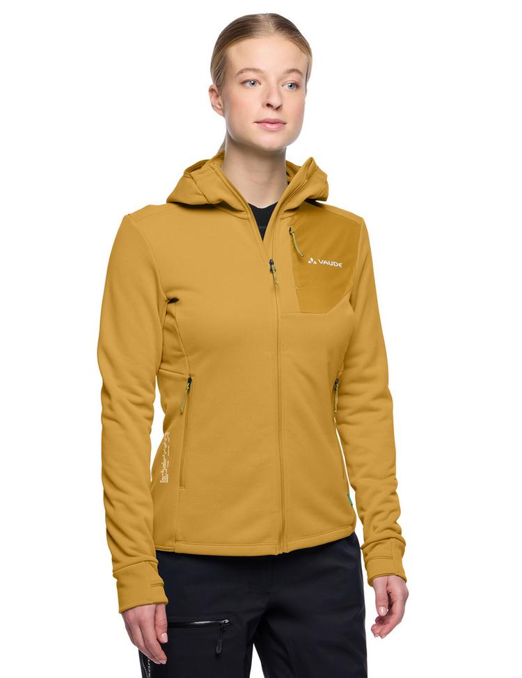 VAUDE VAUDE Women's Monviso Fleece Jacket III Outdoorjacke Damen - savanna - 2 | SportScheck