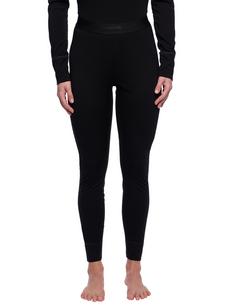 Rückansicht von VAUDE Women's Monviso Wool Tights II Funktionshose Damen black