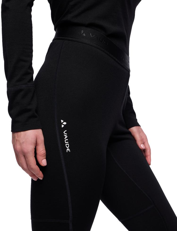VAUDE VAUDE Women's Monviso Wool Tights II Funktionshose Damen - black - 1 | SportScheck