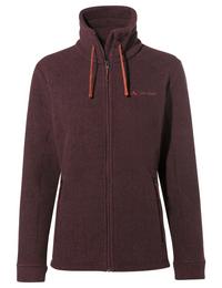 VAUDE Women's Skomer Winter Fleece Jacket Outdoorjacke Damen - dark oak