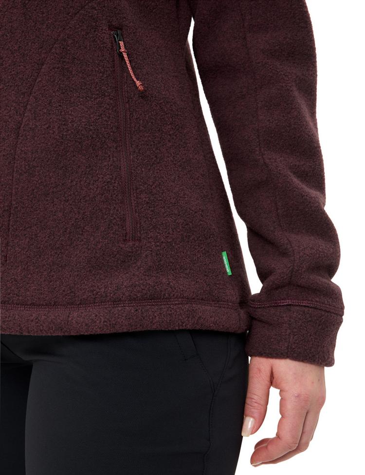 VAUDE VAUDE Women's Skomer Winter Fleece Jacket Outdoorjacke Damen - dark oak - 0 | SportScheck