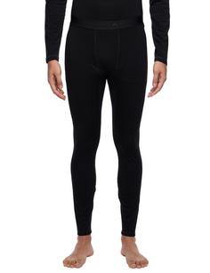 Rückansicht von VAUDE Men's Monviso Wool Tights II Funktionshose Herren black