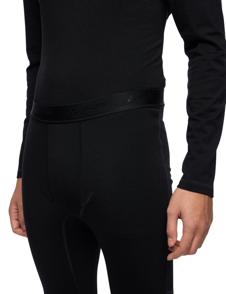 VAUDE VAUDE Men's Monviso Wool Tights II Funktionshose Herren - black - 0 | SportScheck