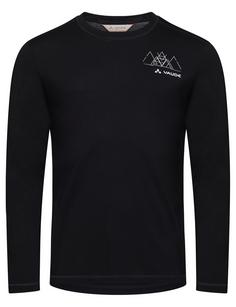 VAUDE Men's Monviso Wool LS T-Shirt II T-Shirt Herren black