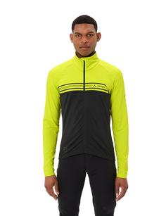 Rückansicht von VAUDE Men's Posta LS Tricot II Fahrradtrikot Herren bright green
