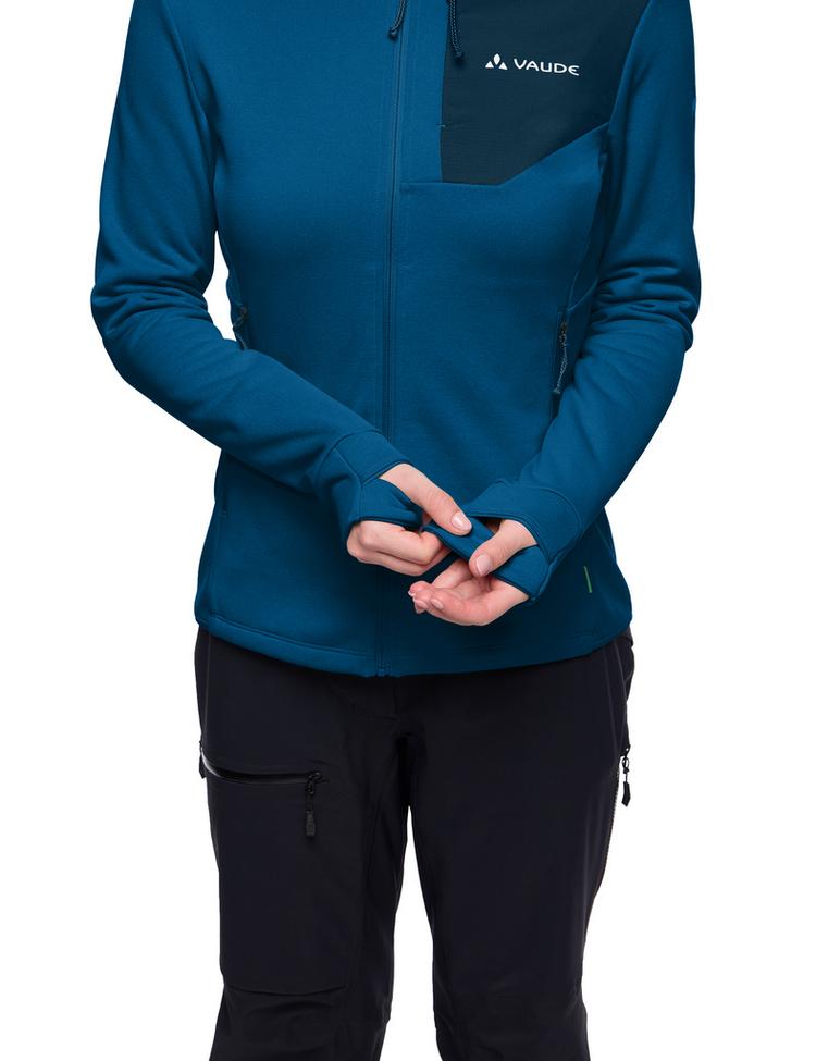 VAUDE VAUDE Women's Monviso Fleece Jacket III Outdoorjacke Damen - shore blue - 0 | SportScheck