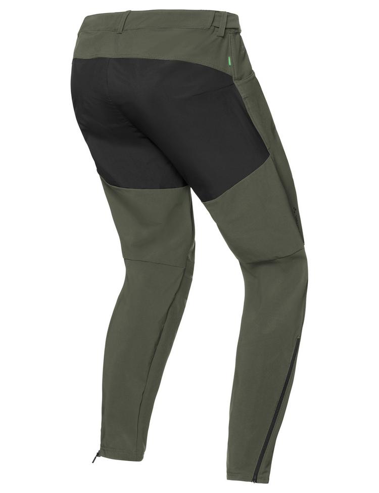 VAUDE VAUDE Men's Qimsa Light Softshell Pants II Fahrradhose Herren - khaki - 0 | SportScheck