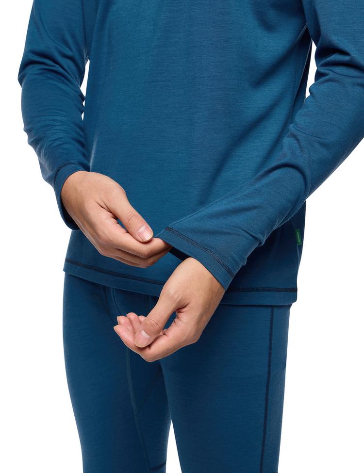 VAUDE VAUDE Men's Monviso Wool LS T-Shirt II T-Shirt Herren - baltic sea - 1 | SportScheck