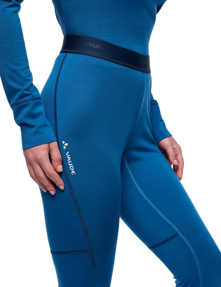 VAUDE VAUDE Women's Monviso Wool Tights II Funktionshose Damen - shore blue - 1 | SportScheck