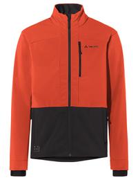 VAUDE Men's Qimsa Pro Softshell Jacket Fahrradjacke Herren - glowing red