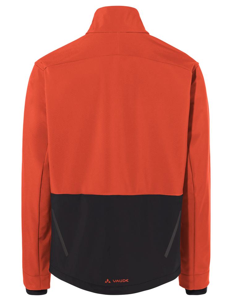 VAUDE VAUDE Men's Qimsa Pro Softshell Jacket Fahrradjacke Herren - glowing red - 0 | SportScheck