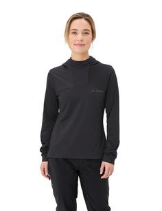 Rückansicht von VAUDE Women's Qimsa Hoody Sweatshirt Damen black