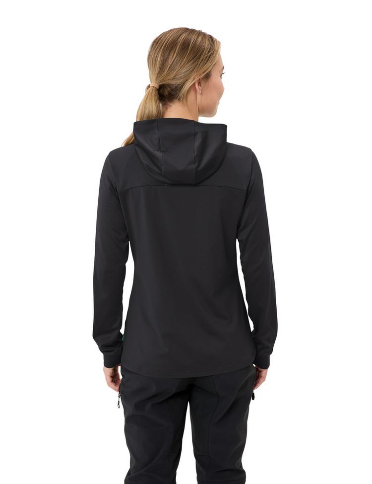 VAUDE VAUDE Women's Qimsa Hoody Sweatshirt Damen - black - 1 | SportScheck