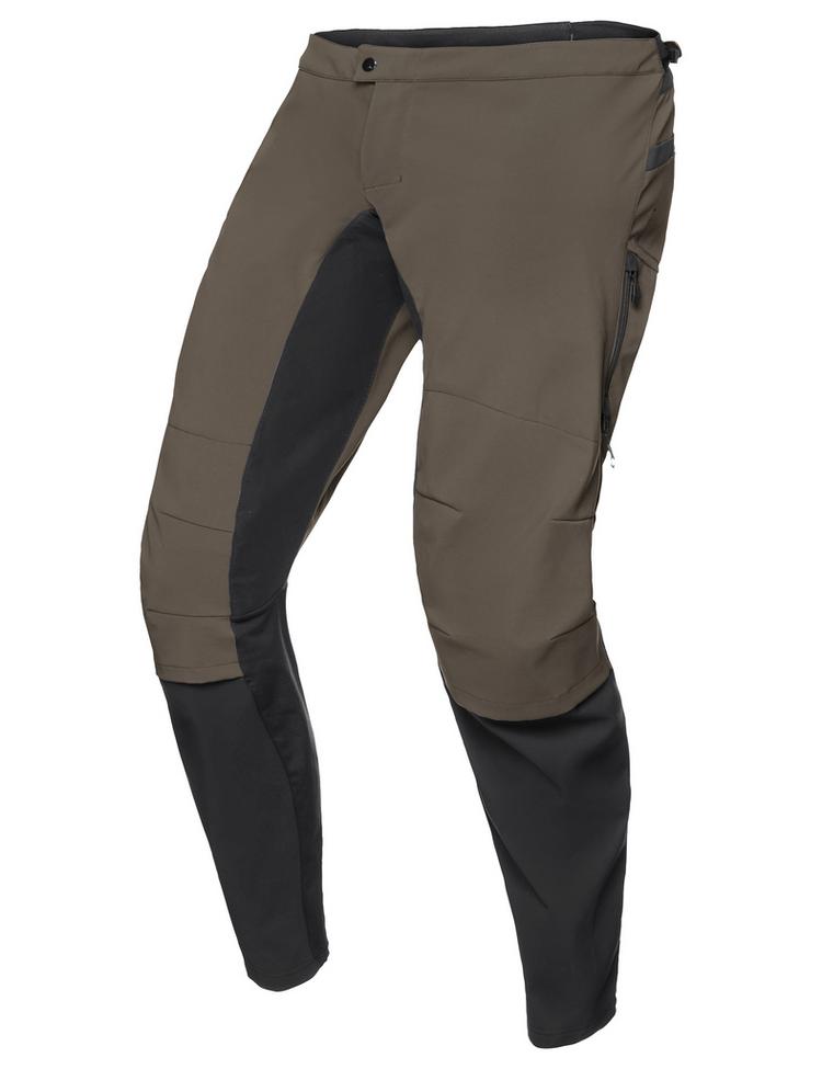 VAUDE VAUDE Men's Qimsa Pro Softshell Pants Fahrradhose Herren - deer brown - 0 | SportScheck