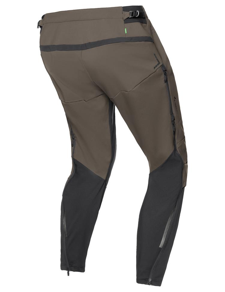VAUDE VAUDE Men's Qimsa Pro Softshell Pants Fahrradhose Herren - deer brown - 0 | SportScheck