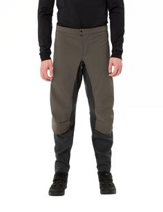 Rückansicht von VAUDE Men's Qimsa Pro Softshell Pants Fahrradhose Herren deer brown