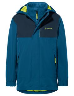 VAUDE Kids Caprea 3in1 Jacket Doppeljacke Kinder shore blue