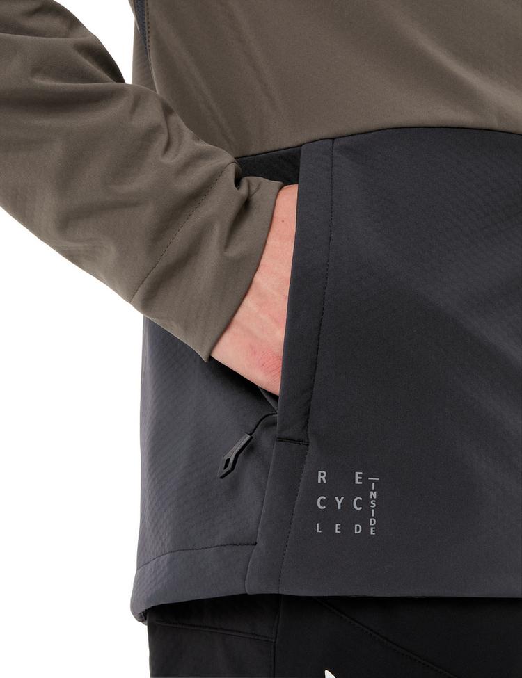 VAUDE VAUDE Men's Qimsa Pro Softshell Jacket Fahrradjacke Herren - deer brown - 0 | SportScheck