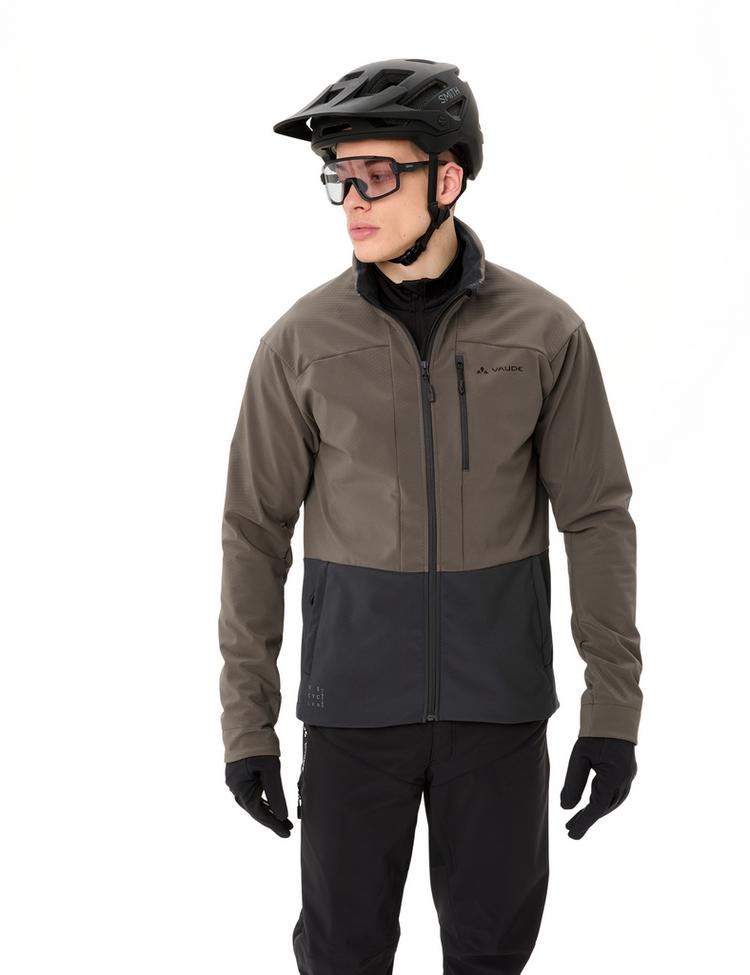 VAUDE VAUDE Men's Qimsa Pro Softshell Jacket Fahrradjacke Herren - deer brown - 2 | SportScheck