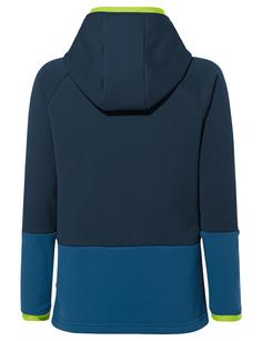 Rückansicht von VAUDE Kids Capacida Fleece Jacket II Outdoorjacke Kinder dark sea