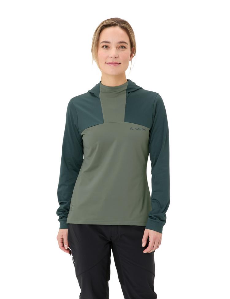 VAUDE VAUDE Women's Qimsa Hoody Sweatshirt Damen - deep pond - 0 | SportScheck