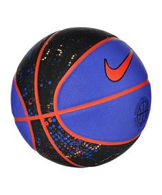 Rückansicht von Nike Basketball 8P PRM Energy deflated Ball Basketball blauschwarz
