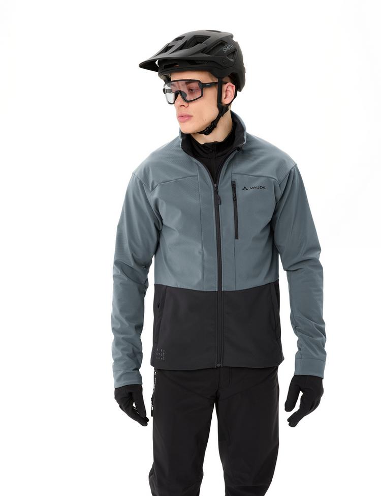 VAUDE VAUDE Men's Qimsa Pro Softshell Jacket Fahrradjacke Herren - heron - 2 | SportScheck