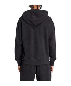 Rückansicht von adidas Hoody Funktionssweatshirt Herren schwarz