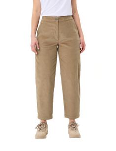 Rückansicht von VAUDE Women's Najun Cord Pants Funktionshose Damen oat