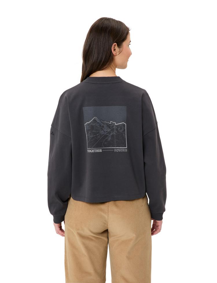 VAUDE VAUDE Women's Najun LS Shirt T-Shirt Damen - phantom black - 1 | SportScheck