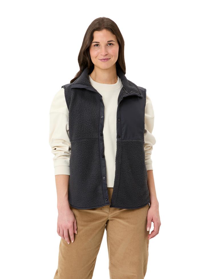 VAUDE VAUDE Women's Najun Fleece Vest Outdoorweste Damen - phantom black - 2 | SportScheck