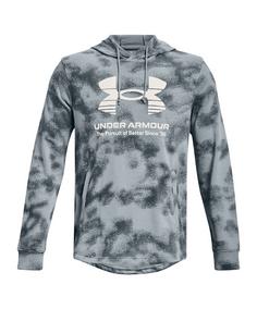 Under Armour Rival Terry Hoody Funktionssweatshirt Herren grau