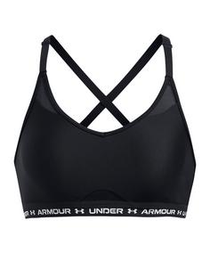 Under Armour Crossback Low Sport-BH Damen Weiß Sport-BH Damen schwarz