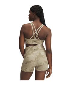 Rückansicht von Under Armour Projekt Rock Bralette Tanktop Damen Funktionstop Damen braun